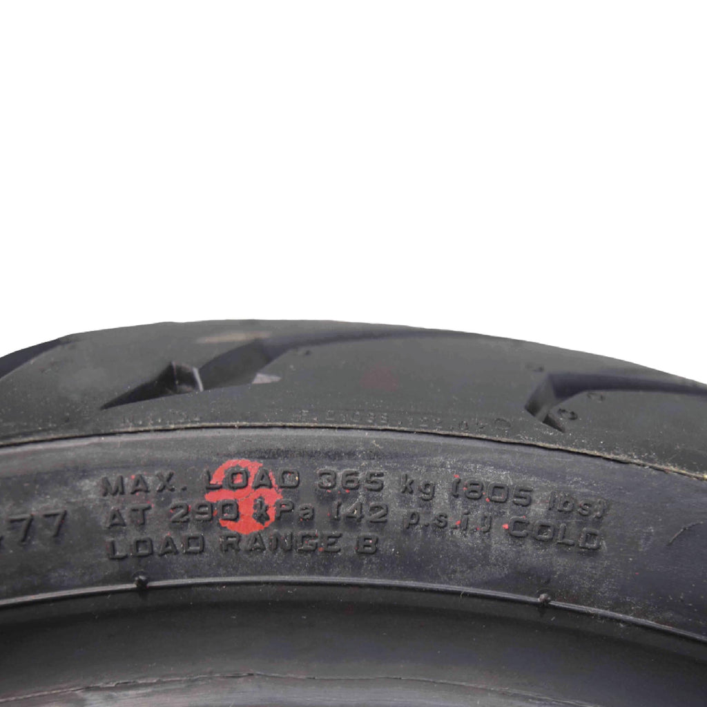 Motorcycle Tire Set 120/70ZR17 58W & 180/55ZR17 73W E847