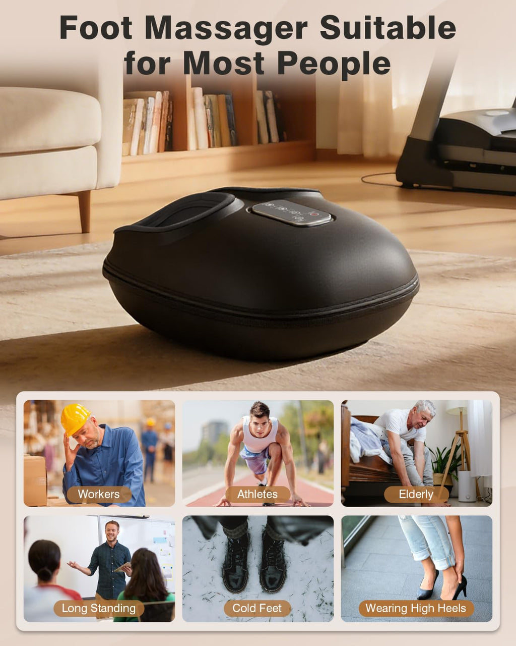Foot Massager with Heat X76152