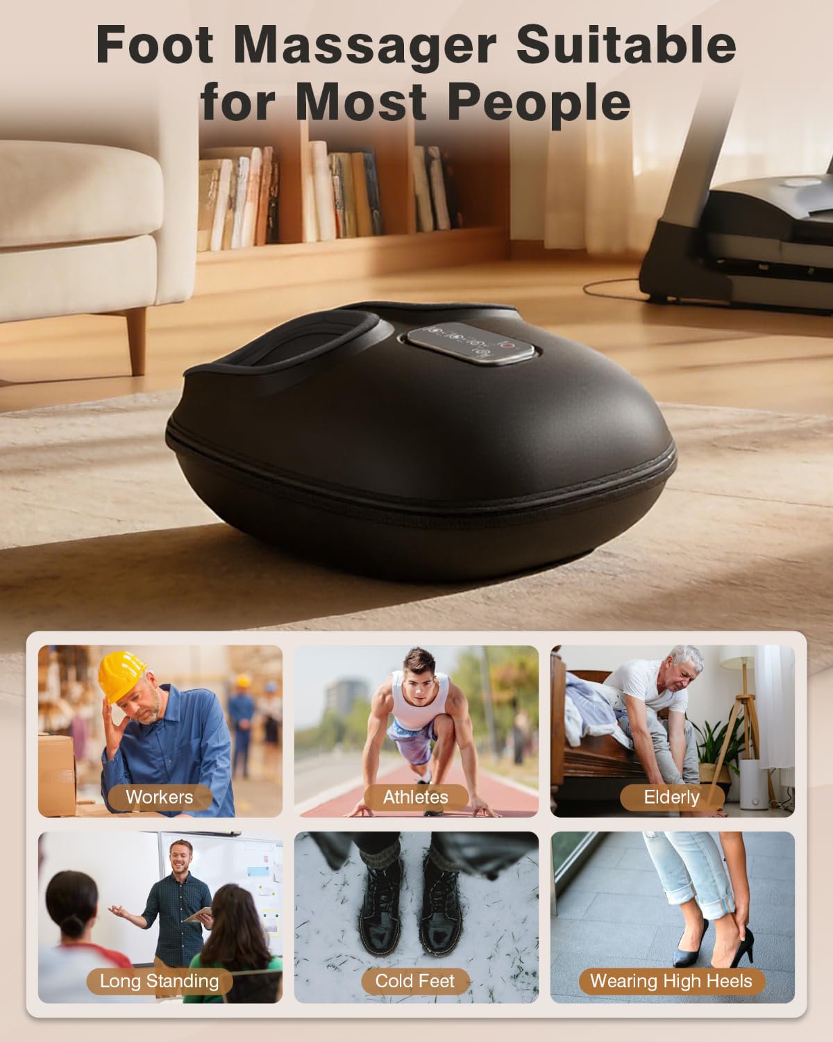 Foot Massager with Heat X76152