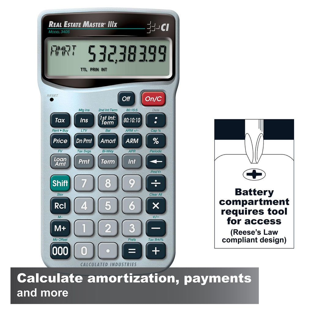 Real Estate Finance Calculator T642