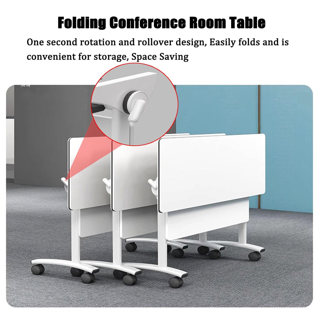 Folding Table with Locking Wheels I321111