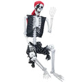 5.4ft Posable Life Size Skeleton with Movable Joints H270302