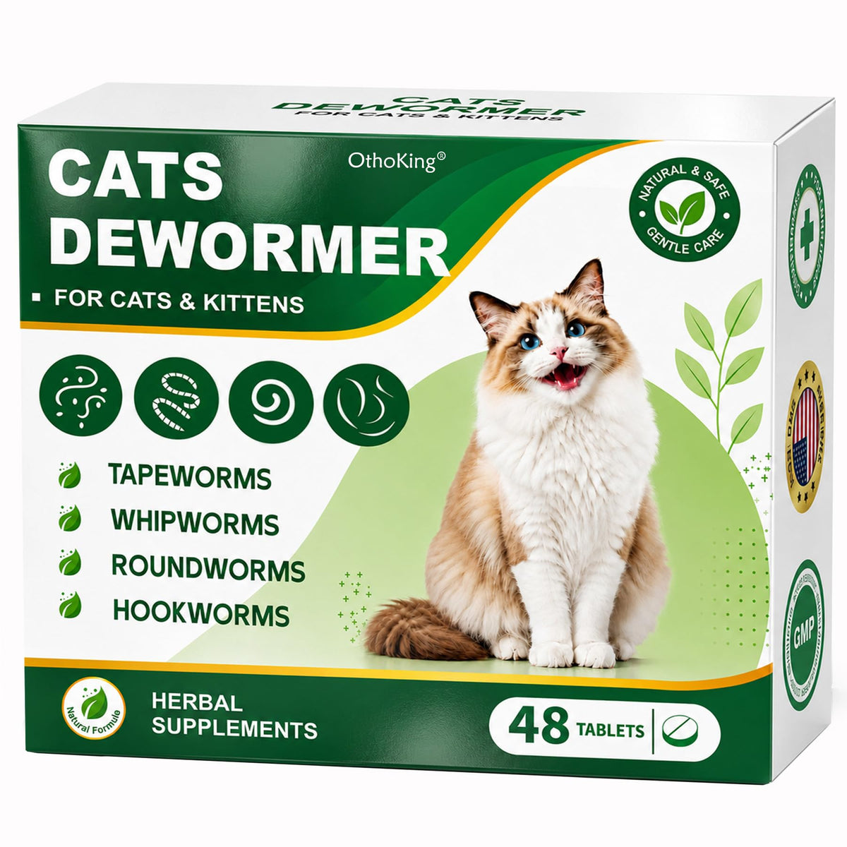 Cat Dewormer Tablet 48 Tablets U963505