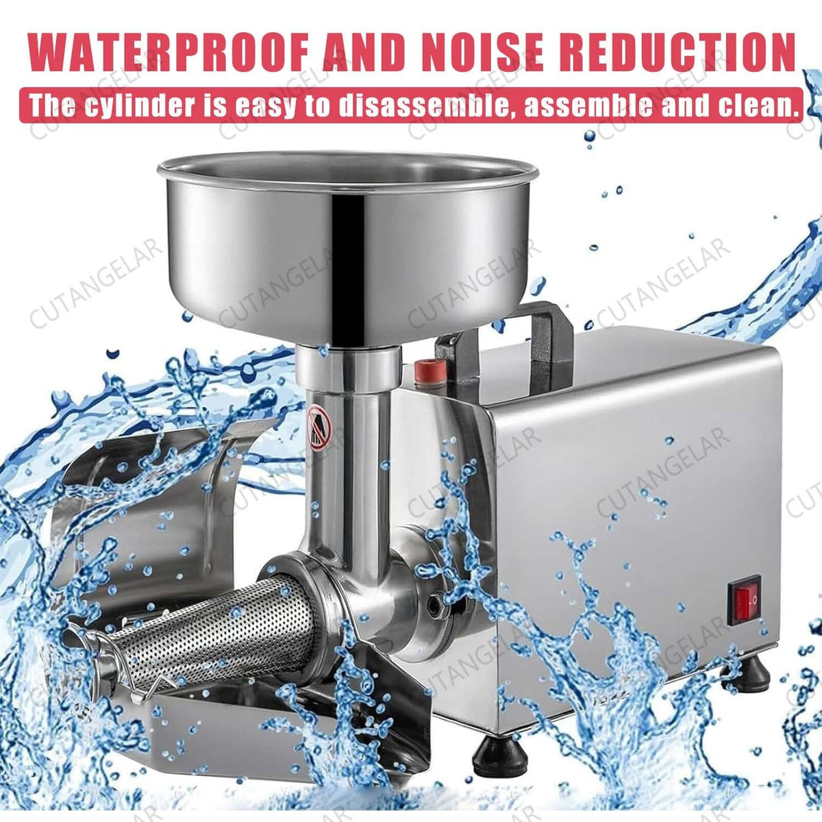 450W Electric Tomato Strainer with Seed Separator I372