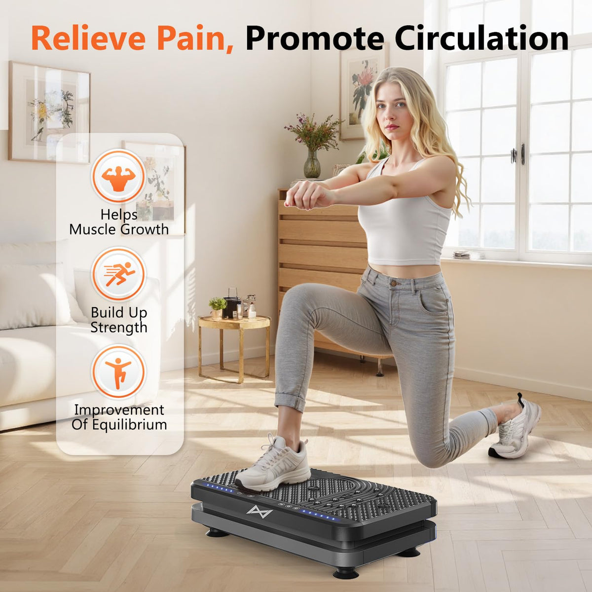 Vibration Plate Exercise Machine D37107