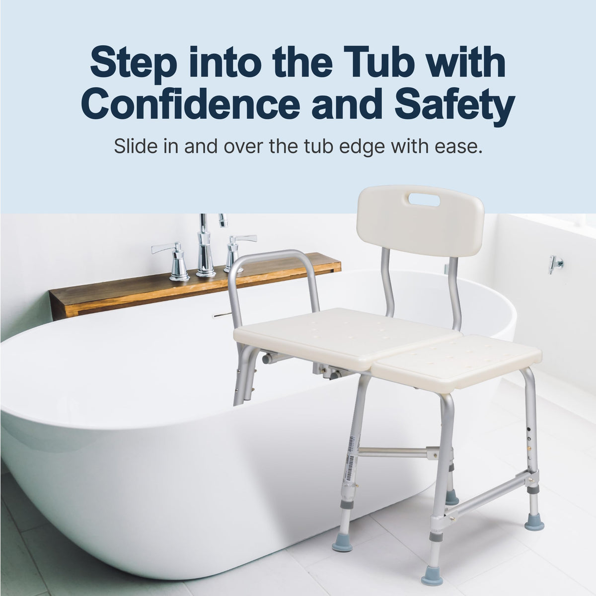 Heavy-Duty Bariatric Tub Transfer Bench H6594