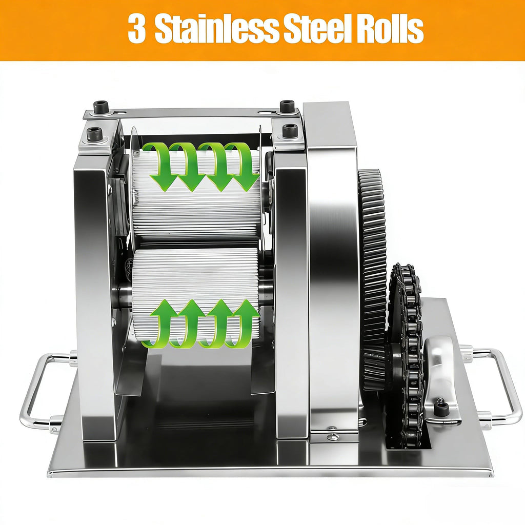 110V 800W Stainless Steel Electric Sugar Cane Juicer Machine J21404