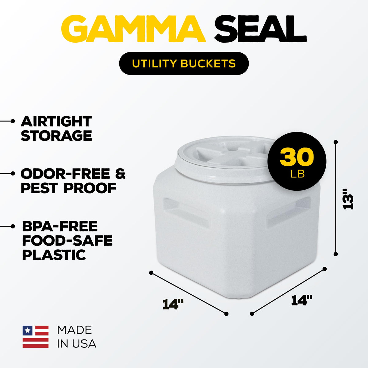 Airtight Pet Food Storage Container with Scoop L25625