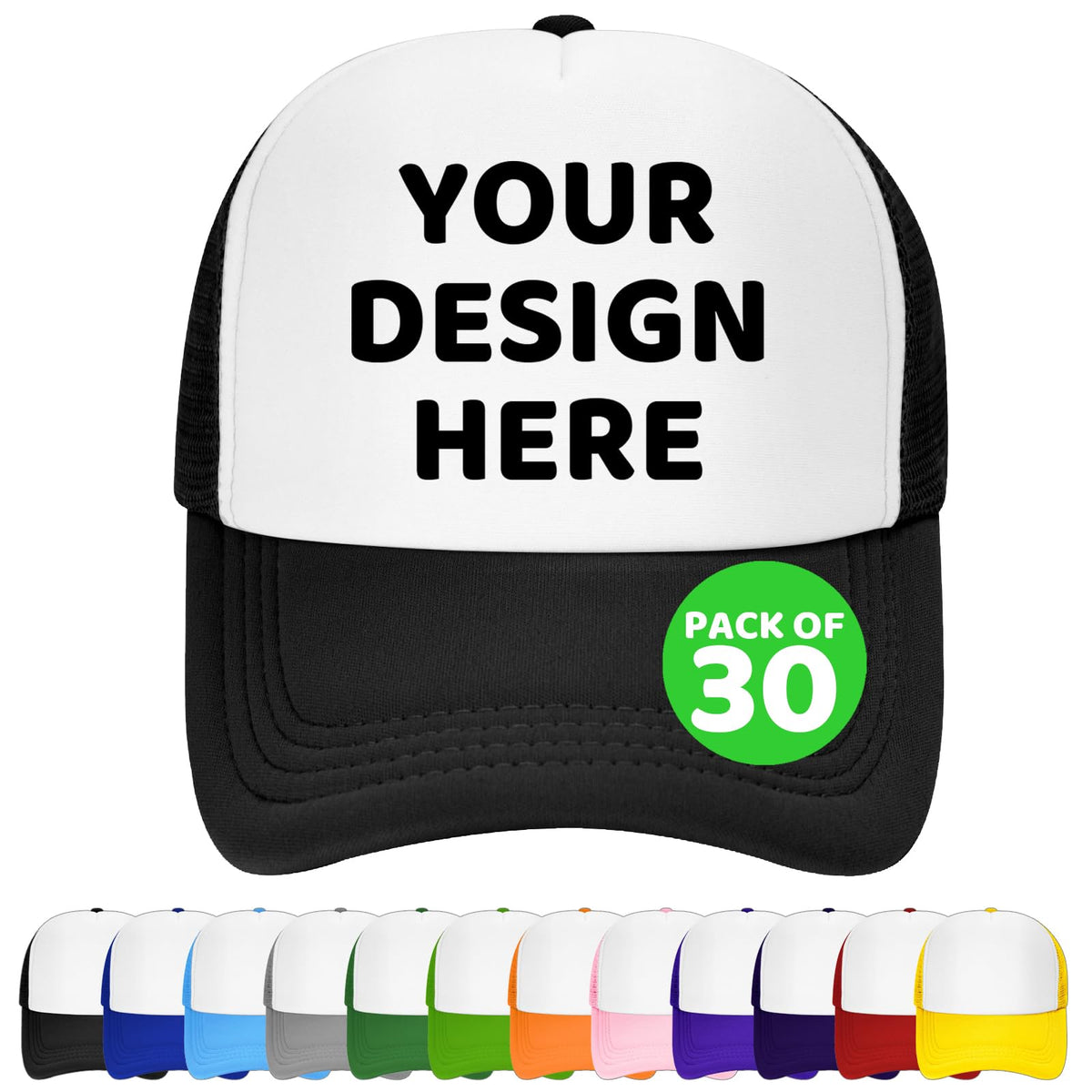 Custom Baseball Caps Trucker Hats Z65372