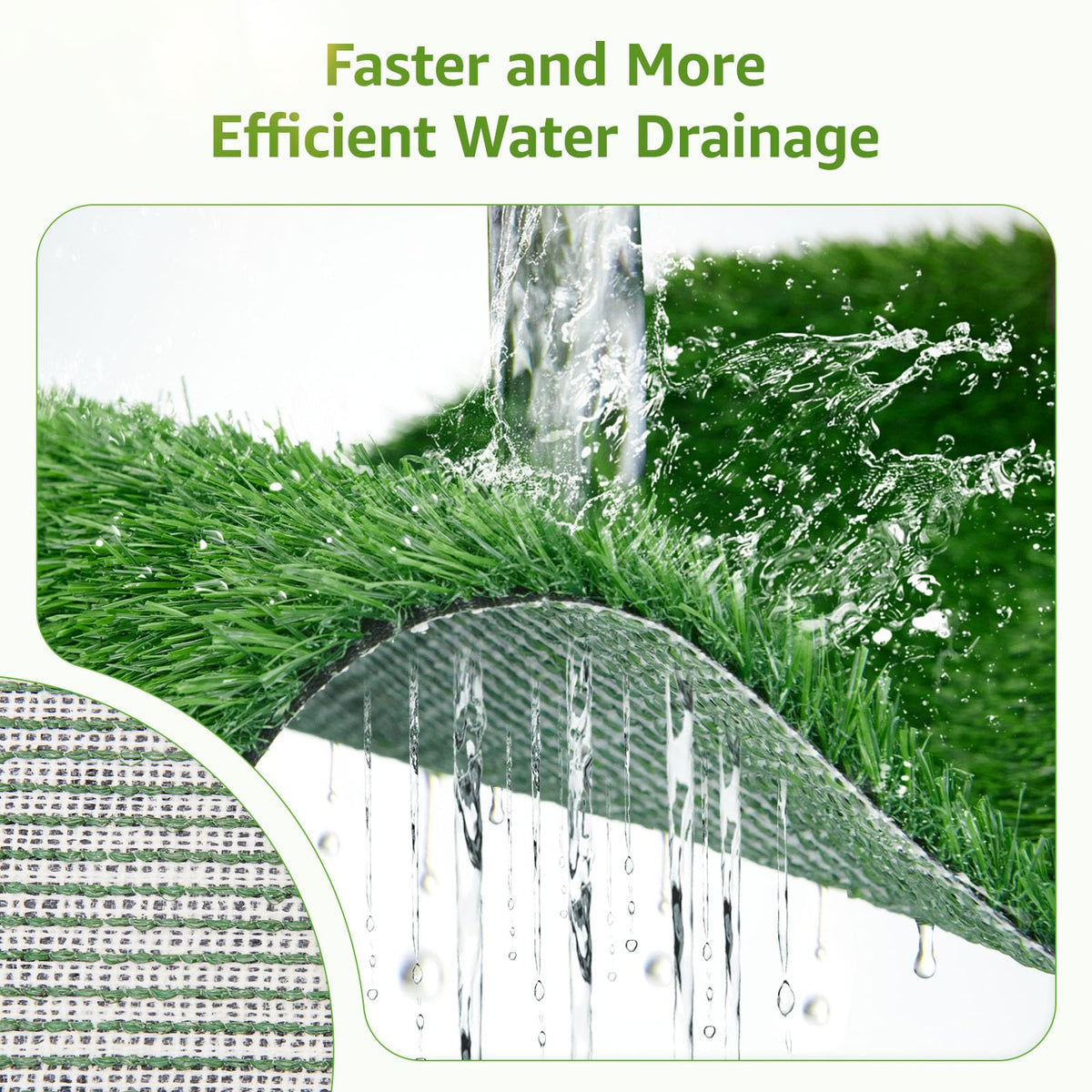 2 Pack 14x18in Artificial Grass Pee Pads J46885