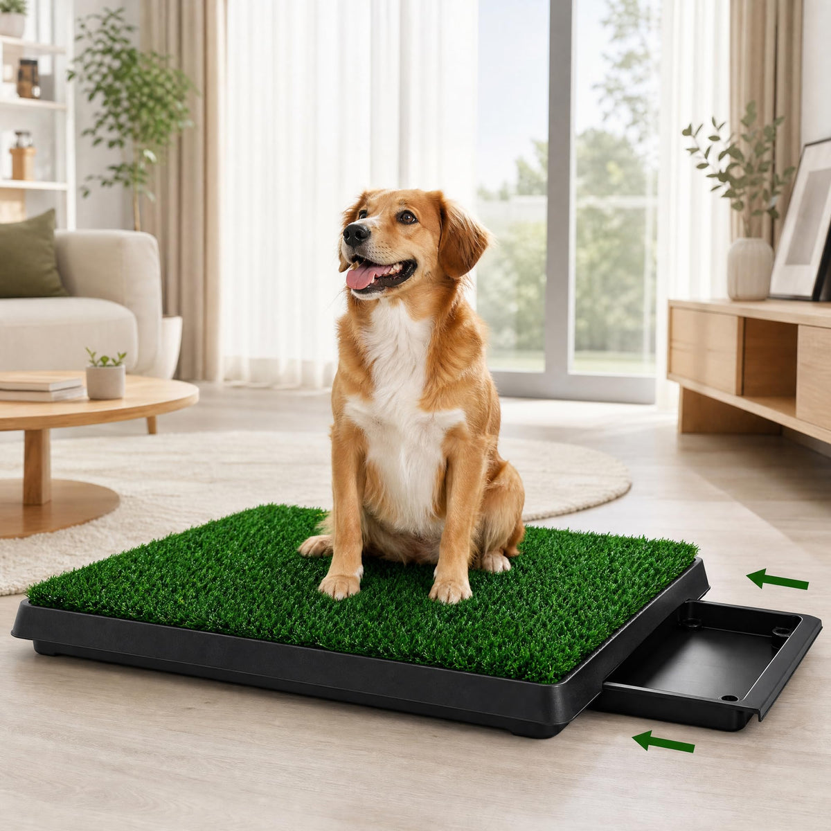 25 x 20 in Dog Grass Pad with Tray X6429