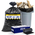 Black Heavy Duty 40-45 Gallon Trash Bags 3.0 Mil 50 Count Q521