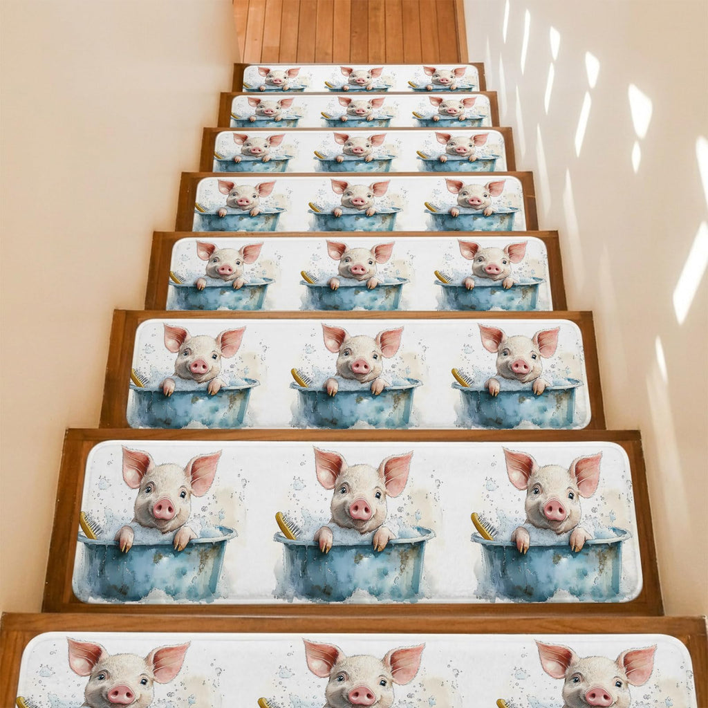 Non Slip Carpet Stair Treads 7 Pack 8"x30" J9250