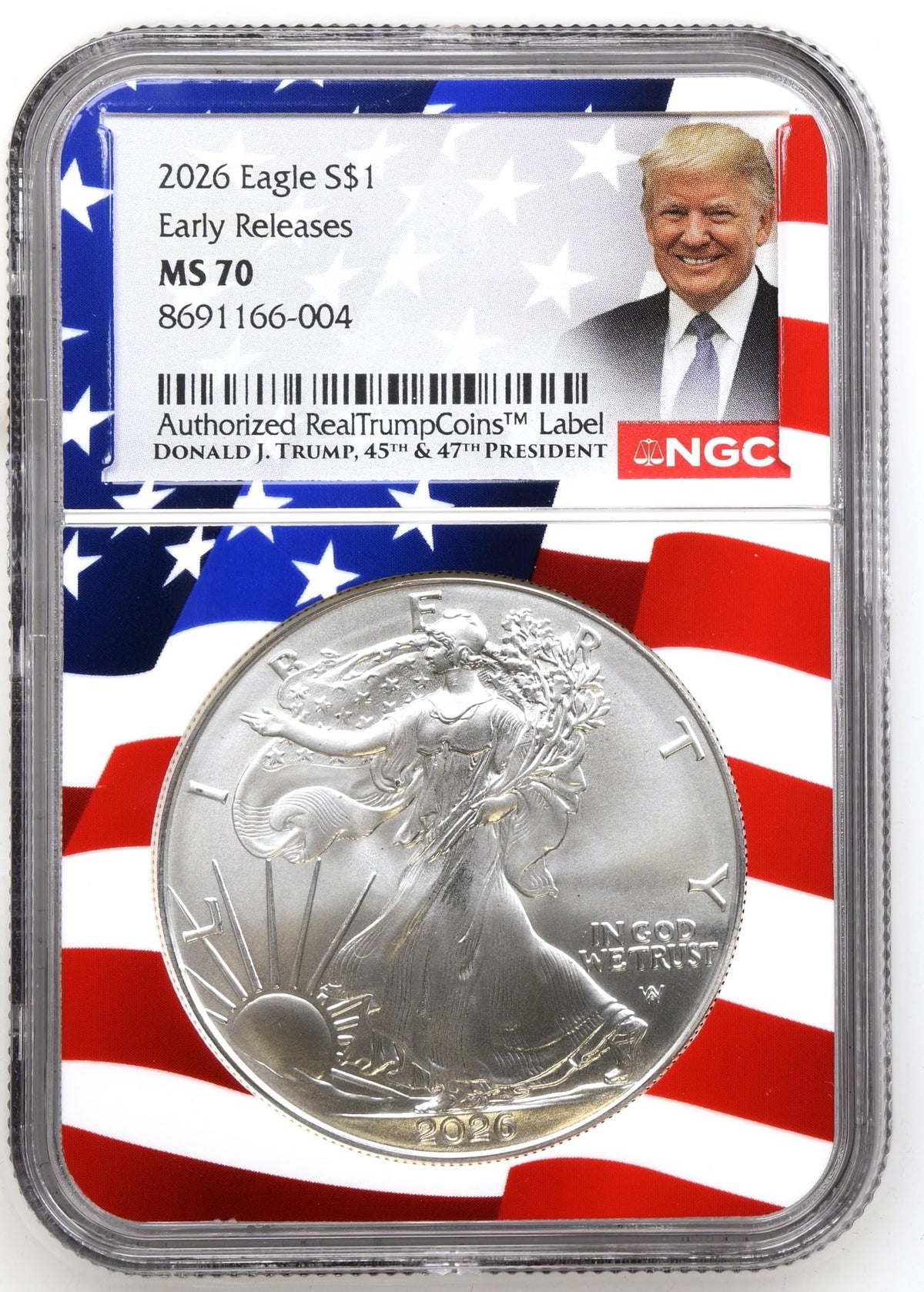 1 oz Silver Coin MS70 C780
