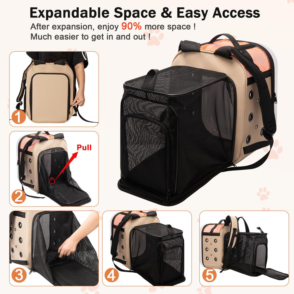 Large Breathable Cat Backpack Carrier D33945