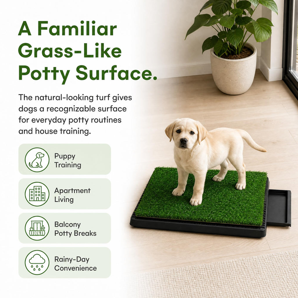 25 x 20 in Dog Grass Pad with Tray X6429