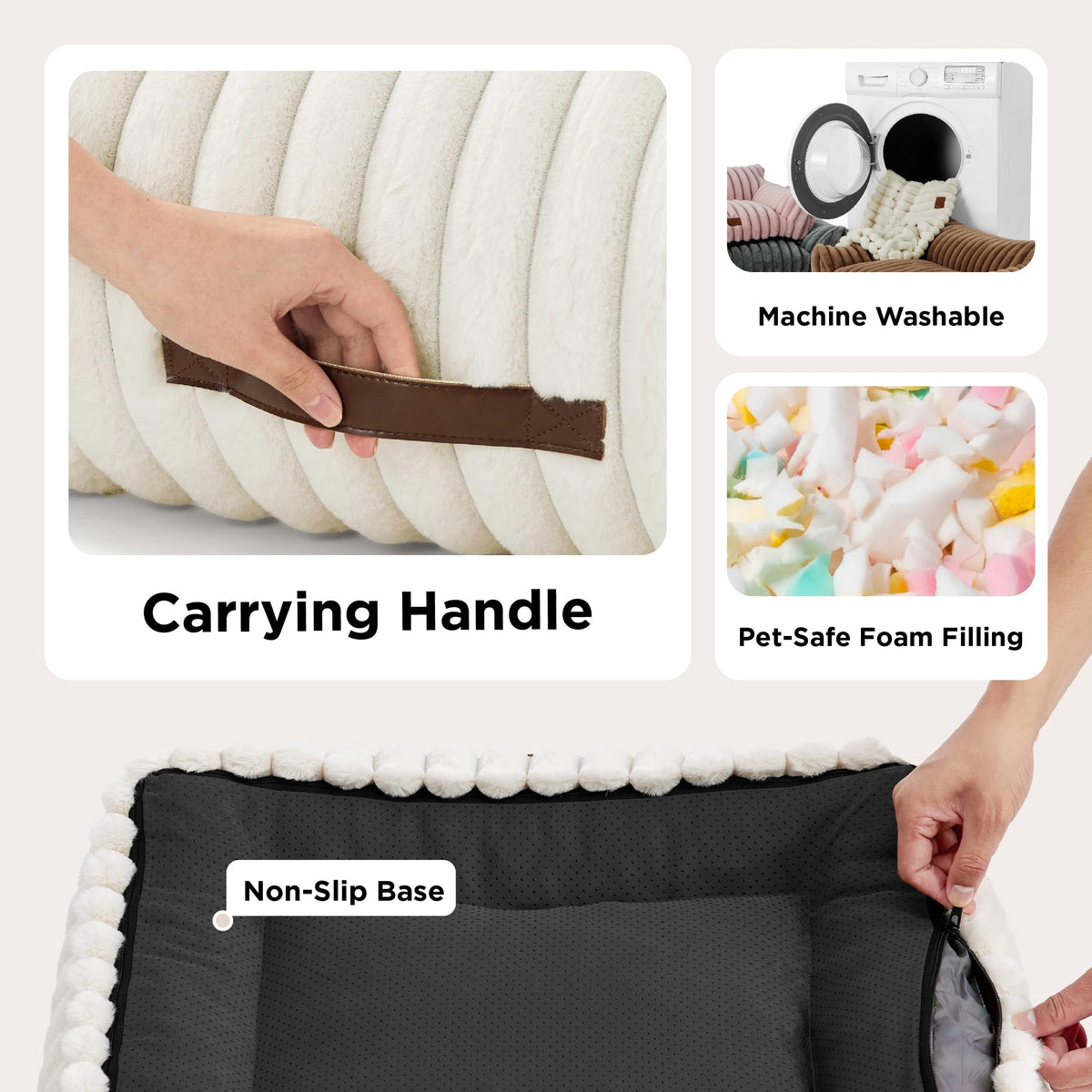 Cream Cat Couch O31444