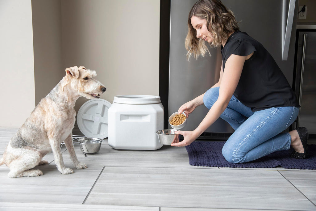 Airtight Pet Food Storage Container with Scoop L25625