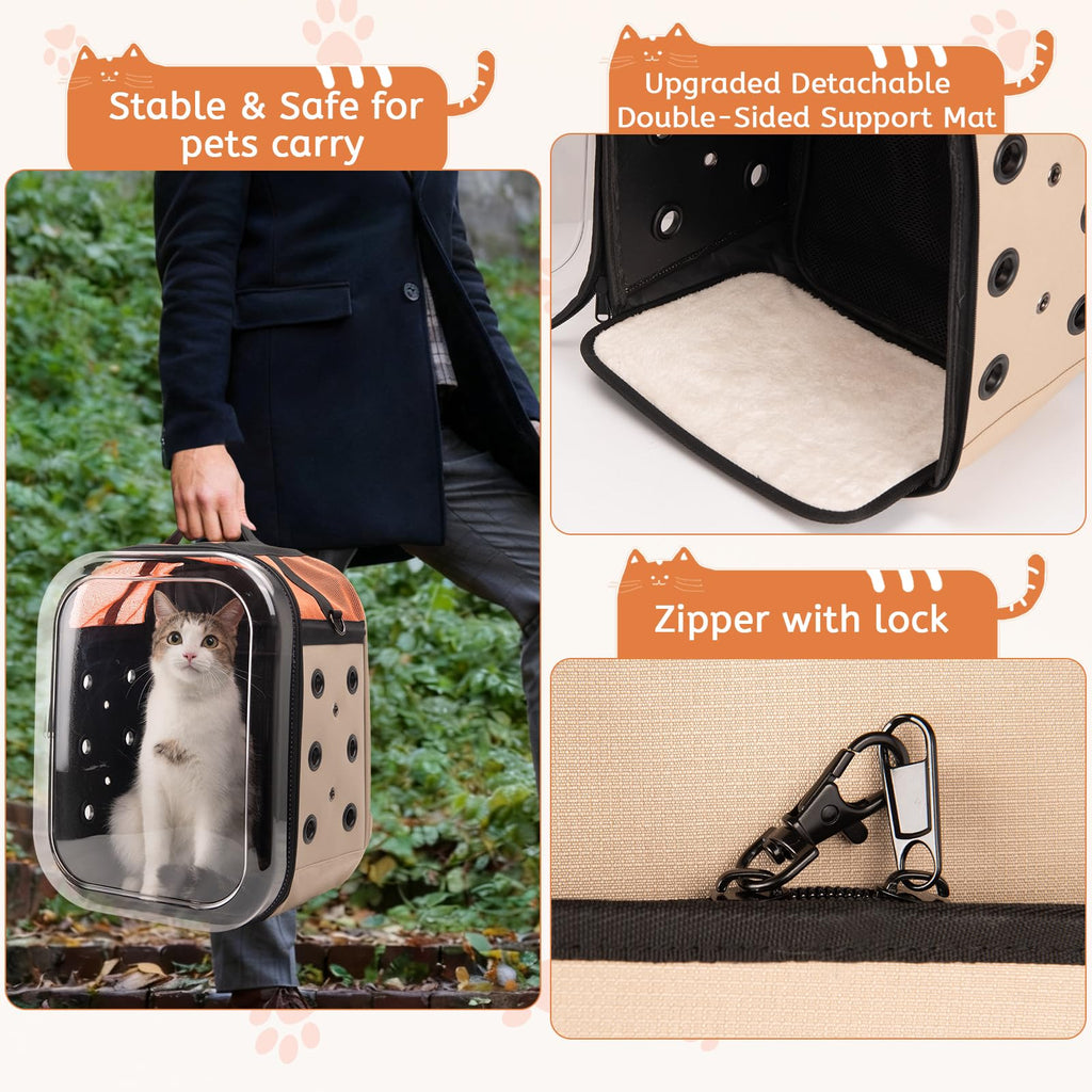 Large Breathable Cat Backpack Carrier D33945