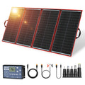 300W Foldable Solar Panel Kit with PWM Controller and USB Ports F68326