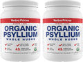 Organic Whole Psyllium Husks Fiber 20 oz Pack of 2 L419123