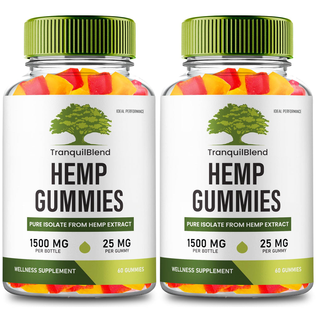 Hemp Gummies with Hemp Seeds Organic Extract 2 Pack D432227