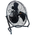 20 Inch 3 Speed Black Metal Floor Fan Z274549