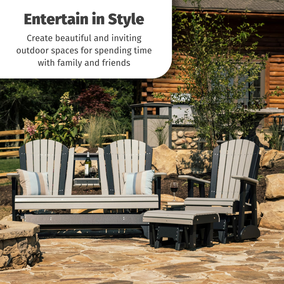 Adirondack Glider Chair D557