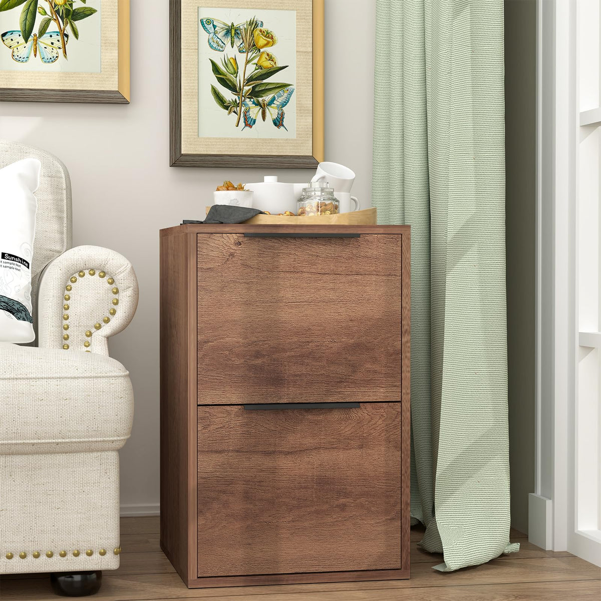 2 Drawer Filing Cabinet with Hanging Rail Z915318