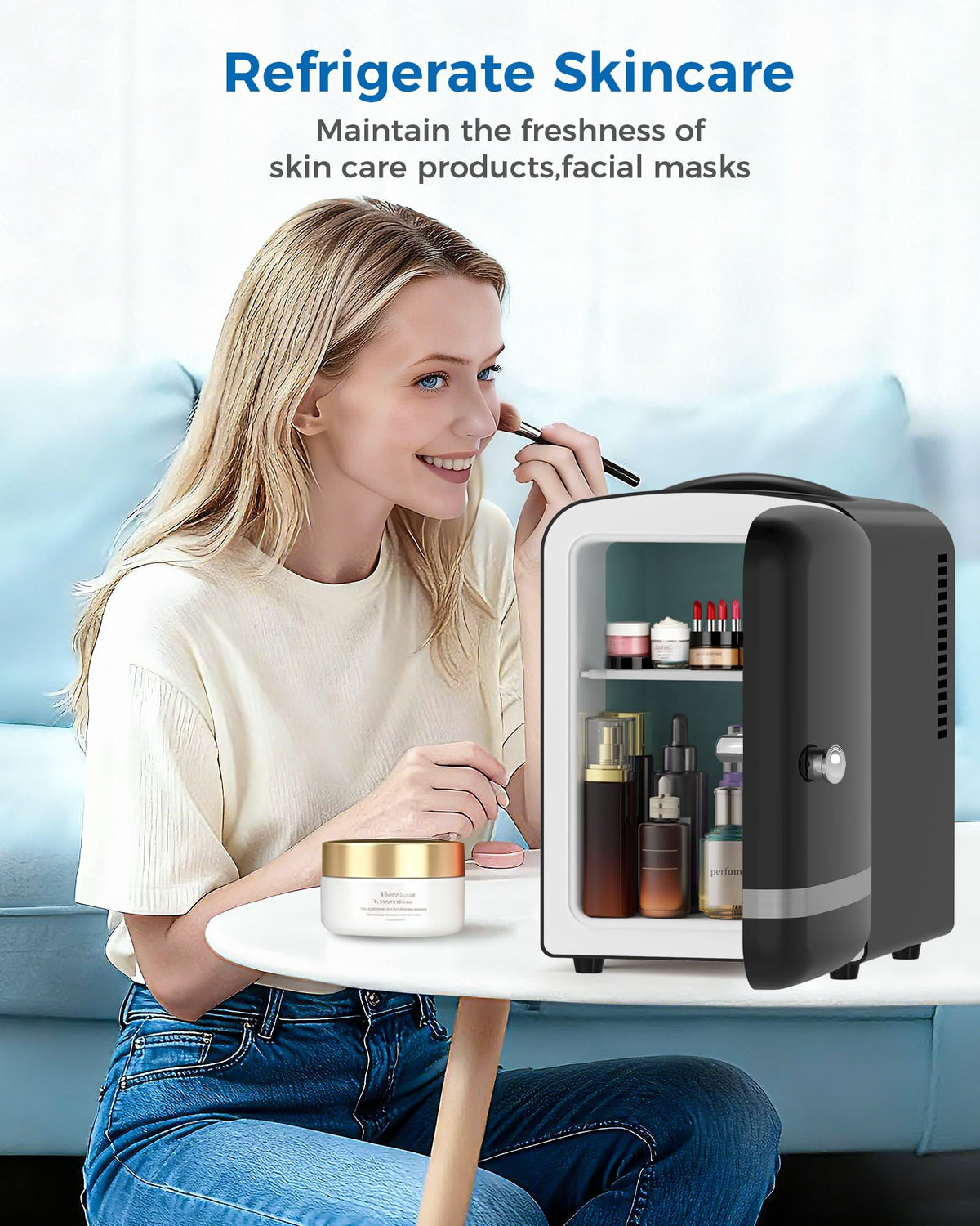 Black 4L Mini Fridge I70517