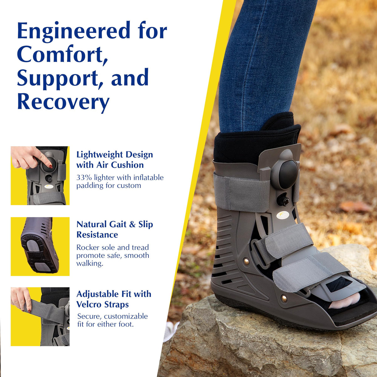 Ultra Light Short Air Walking Boot U897662
