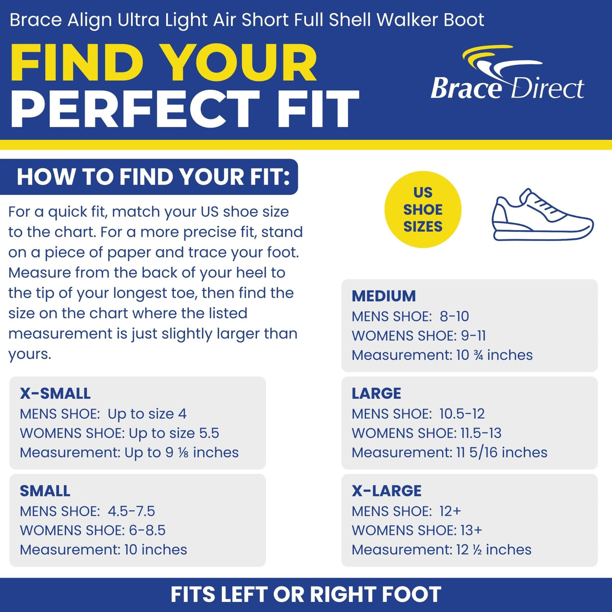 Ultra Light Short Air Walking Boot U897662