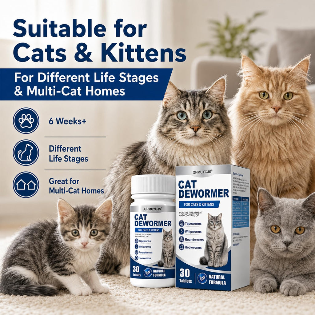 Dewormer for Cats & Kittens 30 Tablets Z788787