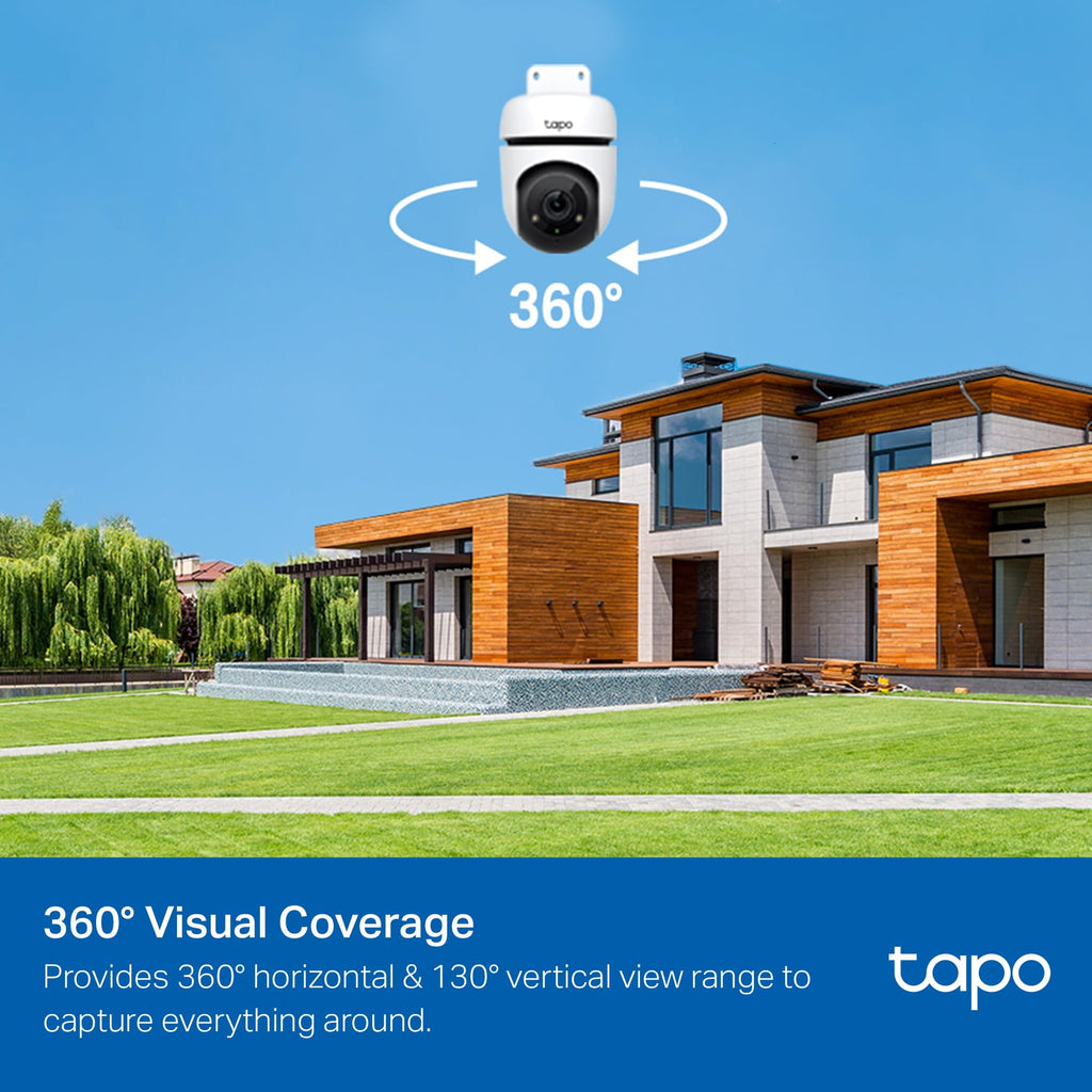 1080P Outdoor Wired Pan/Tilt Security Camera Z406