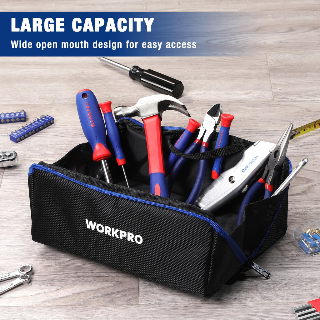 10" Zipper Tool Pouch, 3 Pack F1804