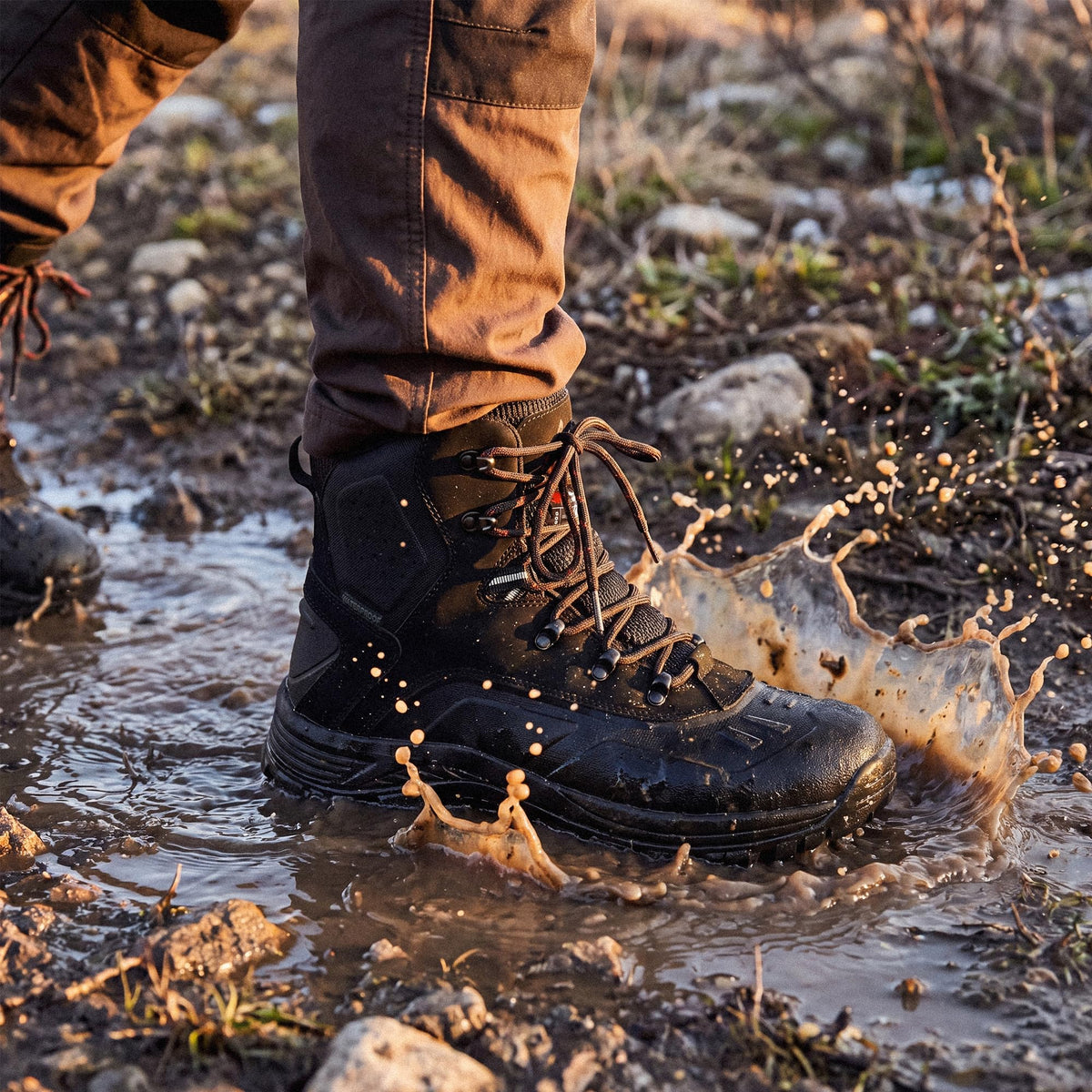 Men's Waterproof Hiking Winter Snow Boots K967