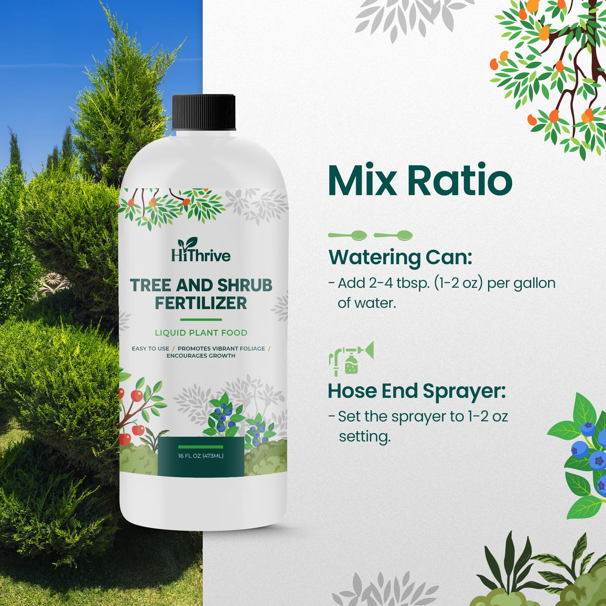 16oz Tree and Shrub Fertilizer P526